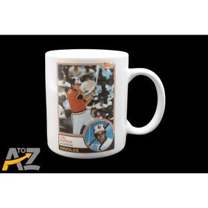 Vintage Topps Sporting News 1983 Cal Ripken Jr Baseball Card Mug MLB R & N China